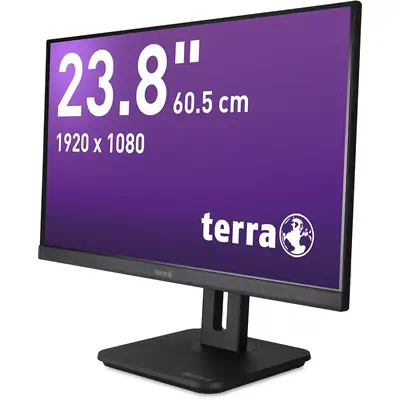 TERRA LCD/LED 2448W PV V4 écran plat de PC 60,5 cm (23.8") 1920 x 1080 pixels Full HD Noir - Ecran Ordinateur - visuel 5