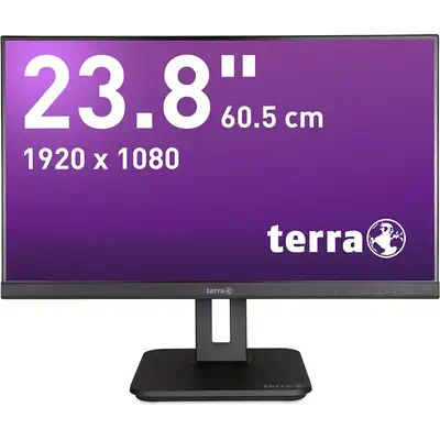 TERRA LCD/LED 2448W PV V4 écran plat de PC 60,5 cm (23.8") 1920 x 1080 pixels Full HD Noir - Ecran Ordinateur - visuel 1