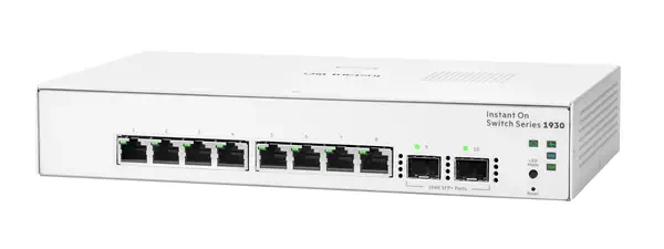 Networking Instant On Switch 8p Gigabit 2p SFP 1930 - HP - Switchs et Hubs - visuel 2
