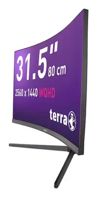 TERRA 3285W écran plat de PC 80 cm (31.5") 2560 x 1440 pixels Wide Quad HD LCD Noir - Ecran Ordinateur - visuel 2