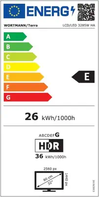 TERRA 3285W écran plat de PC 80 cm (31.5") 2560 x 1440 pixels Wide Quad HD LCD Noir - Ecran Ordinateur - visuel 8