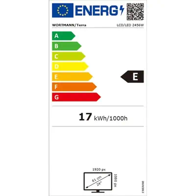 TERRA 3030250 écran plat de PC 60,5 cm (23.8") 1920 x 1080 pixels Full HD LED Noir - Ecran Ordinateur - visuel 9