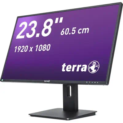 TERRA 3030250 écran plat de PC 60,5 cm (23.8") 1920 x 1080 pixels Full HD LED Noir - Ecran Ordinateur - visuel 7