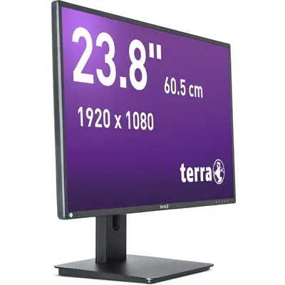 TERRA 3030250 écran plat de PC 60,5 cm (23.8") 1920 x 1080 pixels Full HD LED Noir - Ecran Ordinateur - visuel 2