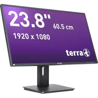 TERRA 3030250 écran plat de PC 60,5 cm (23.8") 1920 x 1080 pixels Full HD LED Noir - Ecran Ordinateur - visuel 3