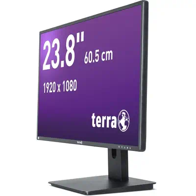 TERRA 3030250 écran plat de PC 60,5 cm (23.8") 1920 x 1080 pixels Full HD LED Noir - Ecran Ordinateur - visuel 8