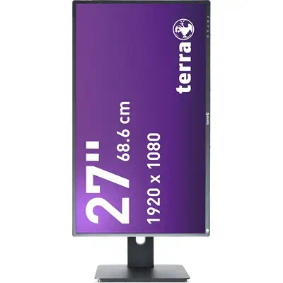 LCD/LED 2756W PV V4 schwarz GREENLINE PLUS - TERRA - Ecran Ordinateur - visuel 10