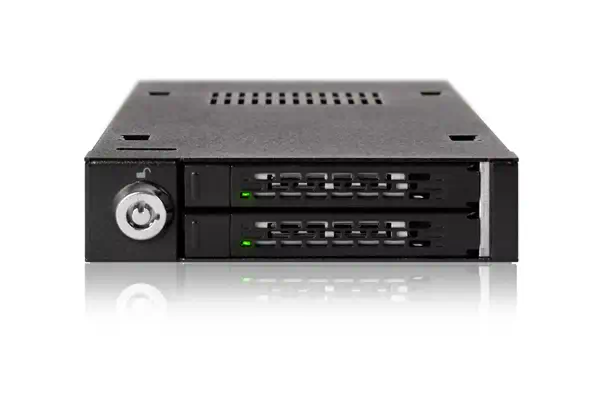 Icy Dock MB992SK-B Station d'accueil de disques de stockage - Adaptateur stockage - visuel 2