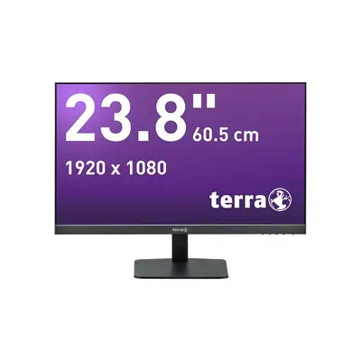 TERRA 2427W écran plat de PC 60,5 cm (23.8") 1920 x 1080 pixels Full HD LCD Noir - Ecran Ordinateur - visuel 1