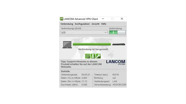 LANCOM Advanced VPN Client (WIN) - LANCOM Systems - Webcam - visuel 1