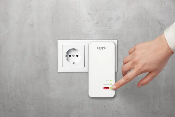 Powerline 1240 AX 1200 Mbit/s Ethernet/LAN Wifi Blanc 1 pièce(s) - FRITZ! - Routeur - visuel 5