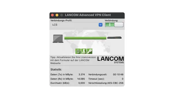 LANCOM Advanced VPN Client (MAC) - LANCOM Systems - Logiciel Pro & Logiciel éducatif - visuel 1