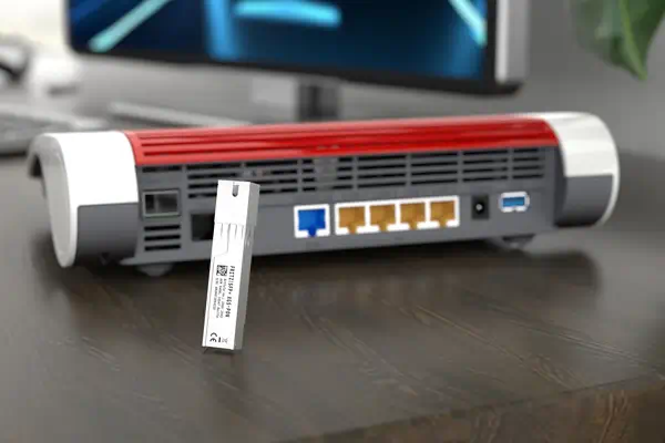 FRITZ! SFP XGS-PON module émetteur-récepteur de réseau Fibre optique 10000 Mbit/s - Accessoire Réseau - visuel 4