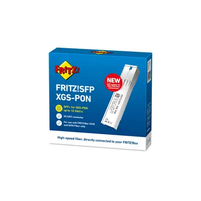 FRITZ! SFP XGS-PON module émetteur-récepteur de réseau Fibre optique 10000 Mbit/s - Accessoire Réseau - visuel 3