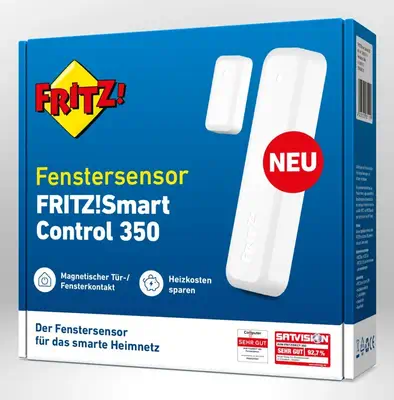 FRITZ! Smart Control 350 capteur de porte/fenêtre Sans fil Porte/Fenêtre Blanc - Webcam - visuel 3