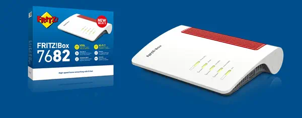 Box 7682 routeur sans fil 2.5 Gigabit Ethernet Bi-bande (2,4 GHz / 5 GHz) Blanc - FRITZ! - Routeur - visuel 6