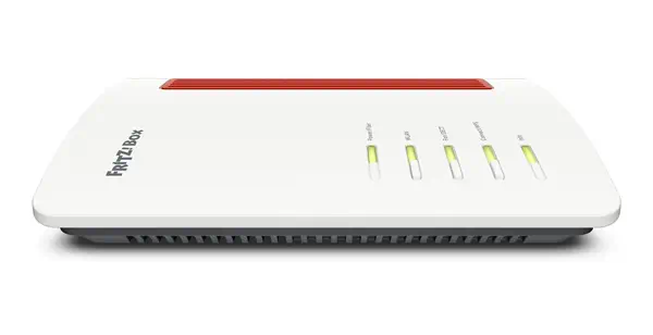 Box 5690 routeur sans fil 2.5 Gigabit Ethernet Bi-bande (2,4 GHz / 5 GHz) Rouge, Blanc - FRITZ! - Routeur - visuel 3