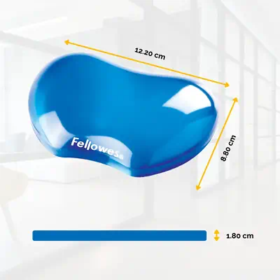 Fellowes 91177-72 repose-poignet Gel Bleu - Produit ergonomique - visuel 2