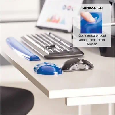 Fellowes 91177-72 repose-poignet Gel Bleu - Produit ergonomique - visuel 3