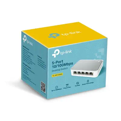 TP-Link TL-SF1005D commutateur réseau Non-géré Fast Ethernet (10/100) - Switchs et Hubs - visuel 3