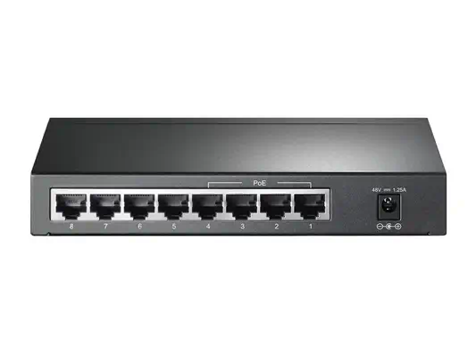 TP-Link TL-SG1008P commutateur réseau Non-géré Gigabit Ethernet (10/100/1000) Connexion Ethernet, su - Switchs et Hubs - visuel 4
