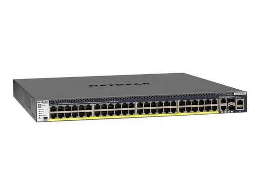 NETGEAR M4300-52G-POE+ Managed SWCH APS550W - Netgear - Switchs et Hubs - visuel 4