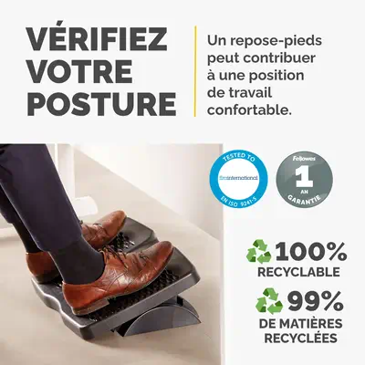 Fellowes Repose-pieds rafraîchissant - Produit ergonomique - visuel 2