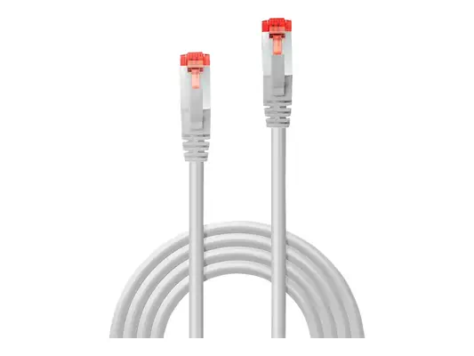 LINDY Cat.6 S/FTP Cable grey 2m Patchcable - Lindy - Câble RJ et Fibre optique - visuel 3