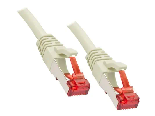 LINDY Cat.6 S/FTP Cable grey 7.5m Patchcable - Lindy - Câble RJ et Fibre optique - visuel 1