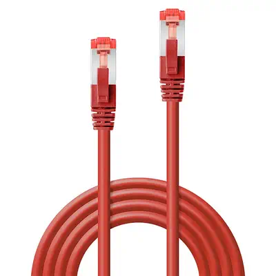 Lindy Câble réseau Rouge Cat.6 S/FTP, 2m - Carte Réseau - visuel 3