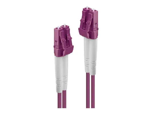LINDY LWL-Duplexcable LC/LC OM4 5m 50/125 Multimode - Lindy - Câble RJ et Fibre optique - visuel 2