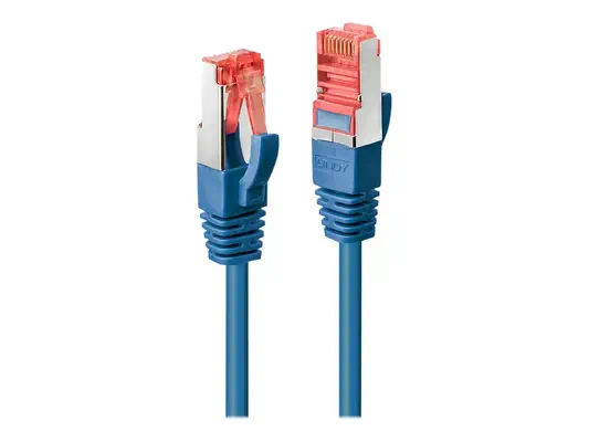 LINDY Cat.6 S/FTP Cable Blue 10m Patch Cable - Lindy - Câble RJ et Fibre optique - visuel 2