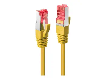 Garantie LINDY Cat.6 S/FTP Cable Yellow 0.3m Patch Cable