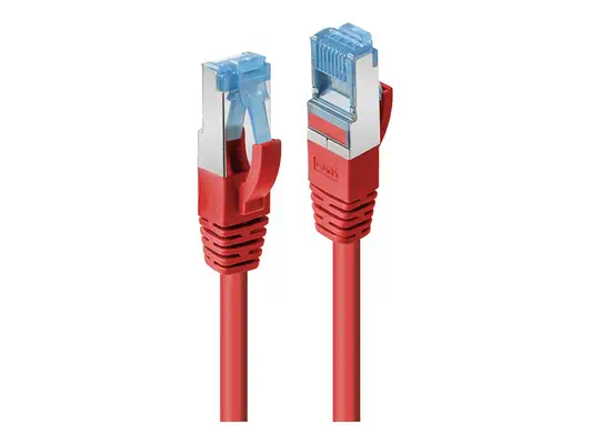 LINDY Cat.6A S/FTP LSOH Red 0.3m Patch Cable - Lindy - Câble RJ et Fibre optique - visuel 3