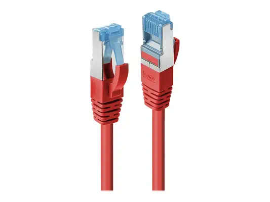 LINDY Cat.6A S/FTP LSOH Red 0.3m Patch Cable - Lindy - Câble RJ et Fibre optique - visuel 2