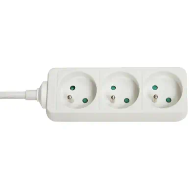 Lindy Multiprise 3 prises FR, blanc - Accessoire Onduleur - visuel 1