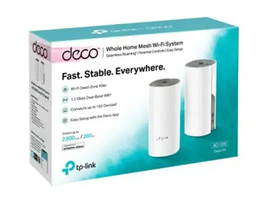 TP-LINK AC1200 Whole-Home Mesh Wi-Fi System Qualcomm CPU 867Mbps at 5GHz+300Mbps at 2.4GHz 210/100Mb - TP-Link - Routeur - visuel 3