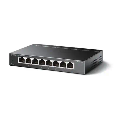 TP-Link TL-SG108S(UN) commutateur réseau Non-géré Gigabit Ethernet (10/100/1000) Bureau Noir - Switchs et Hubs - visuel 2