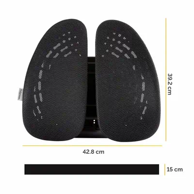 Fellowes 8026401 soutien lombaire pour dossier de siège Noir - Produit ergonomique - visuel 6