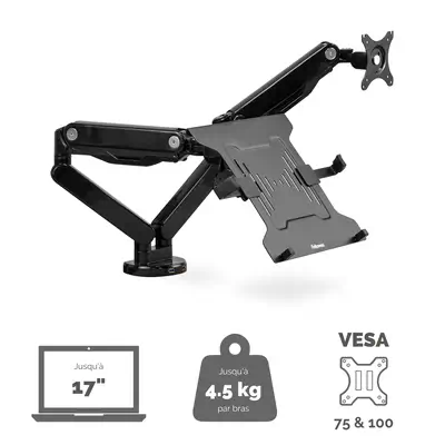 Kit complémentaire porte-ordinateur portable - Fellowes - Produit ergonomique - visuel 3