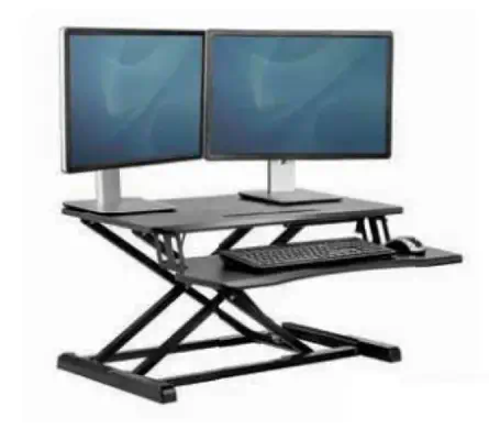 Fellowes Station assis-debout - Corsivo - Produit ergonomique - visuel 1