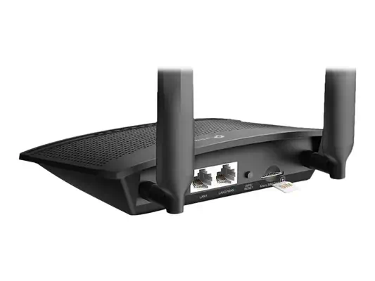 TP-LINK TL-MR100 WiFi N300 4G LTE Modem Router LAN+WAN/LAN+SIM slot - TP-Link - Borne Wifi - visuel 1