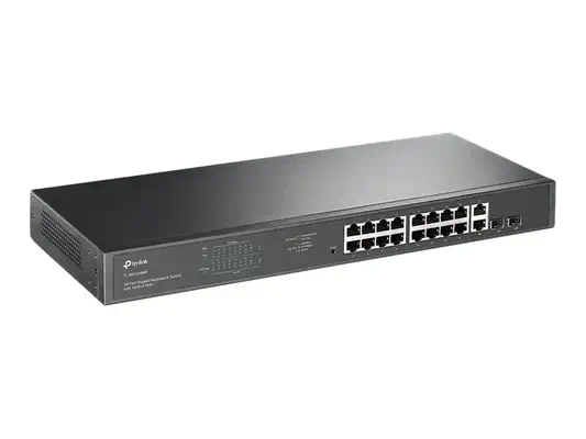 TP-LINK 18-Port Gigabit Rackmount Switch with 16-Port PoE+ - TP-Link - Switchs et Hubs - visuel 1