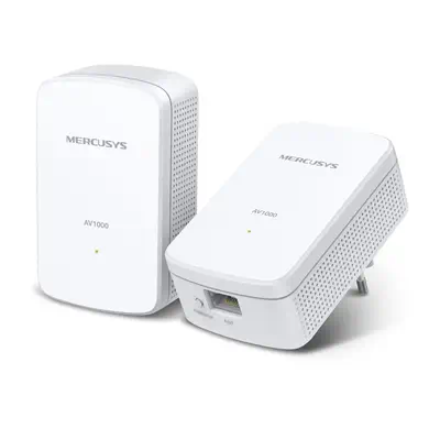 Mercusys MP500 KIT Adaptateur réseau CPL 1000 Mbit/s Ethernet/LAN Blanc 2 pièce(s) - Carte Réseau - visuel 1
