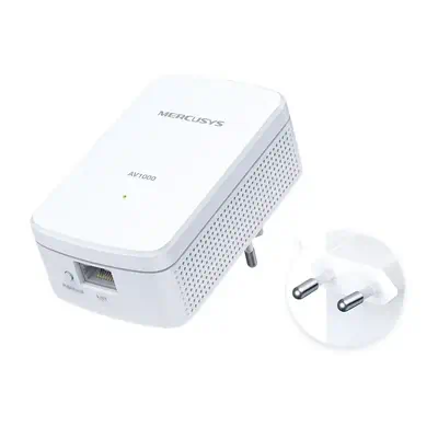 Mercusys MP500 KIT Adaptateur réseau CPL 1000 Mbit/s Ethernet/LAN Blanc 2 pièce(s) - Carte Réseau - visuel 2