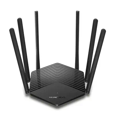 Mercusys MR50G routeur sans fil Gigabit Ethernet Bi-bande (2,4 GHz / 5 GHz) Noir - Routeur - visuel 1