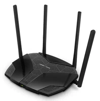 Mercusys MR80X routeur sans fil Gigabit Ethernet Bi-bande (2,4 GHz / 5 GHz) Noir - Routeur - visuel 2