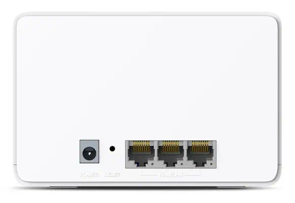 Mercusys Halo H80X (2-pack) Bi-bande (2,4 GHz / 5 GHz) Wi-Fi 6 (802.11ax) Blanc 3 Interne - Routeur - visuel 3