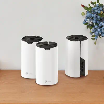 TP-Link DECO S7 Bi-bande (2,4 GHz / 5 GHz) Wi-Fi 5 (802.11ac) Blanc 3 Interne - Borne Wifi - visuel 3