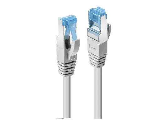 LINDY 1m Cat.6 S/FTP TPE network cable gray RJ45 plug 250MHz copper 28AWG - Lindy - Câble RJ et Fibre optique - visuel 3